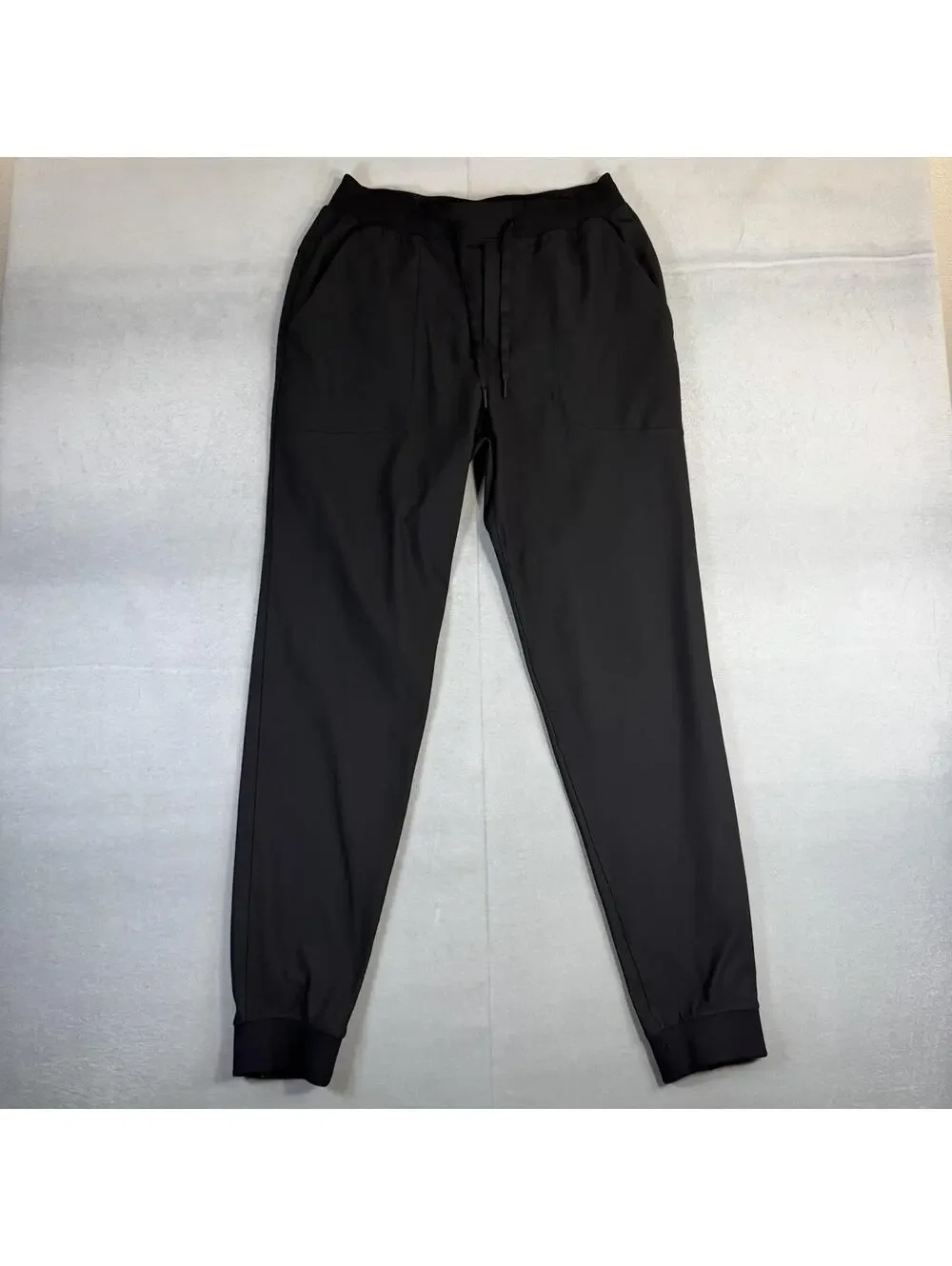 Lululemon ABC Jogger Pants Mens Medium Tall Black Warpstreme NEW LM5AQLT